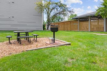 Grilling areas
